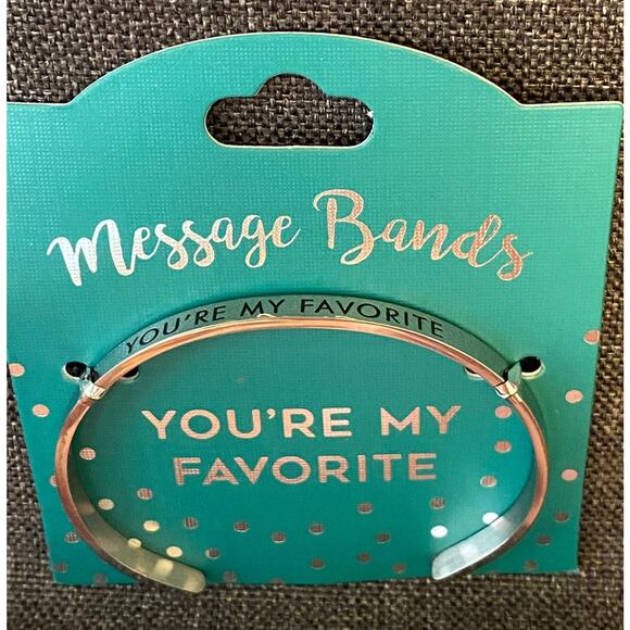 You're My Favorite Stamped Message Band - Picture 2 of 3